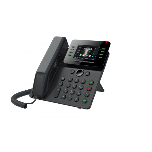 Fanvil V63 Enterprise Phone, 6-Party Local Conference, HD voice, 6 SIP lines, 2.7-inch (192x64) graphical LCD, Opus+IPV6, 15 DSS keys, PSU