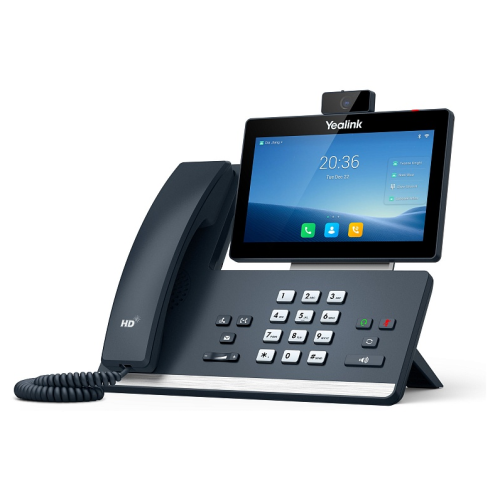 YEALINK SIP-T58W with camera, видеотерминал, Android, WiFi, Bluetooth, GigE, CAM50, без БП, шт