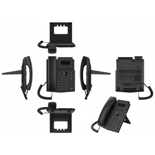 Fanvil X301P 2xEthernet 10/100, LCD 128x48, дисплей 2,3, 6 Parties conference, HD voice,2 SIP Line, Opus+IPV6, PSU, POE