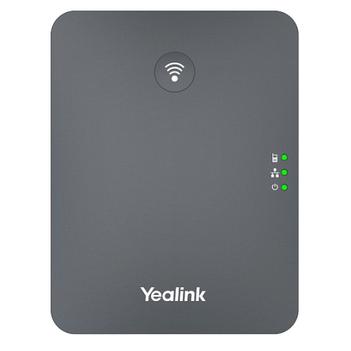 YEALINK W70B, базовая станция, до 10 SIP-аккаунтов, до 10 трубок на базу, до 20 одновременных вызовов, шт