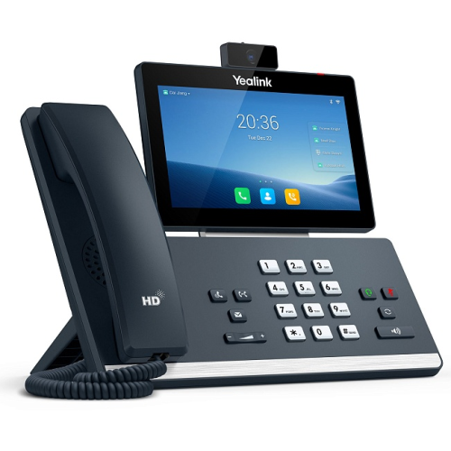 YEALINK SIP-T58W with camera, видеотерминал, Android, WiFi, Bluetooth, GigE, CAM50, без БП, шт
