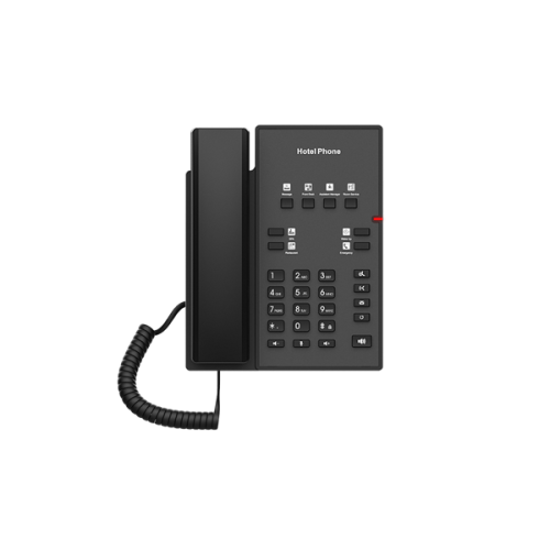 Fanvil H1 Cost-effective Hotel Phone, 1xEthernet 10/100 HD Voice, 8 DSS Keys, PoE, PSU