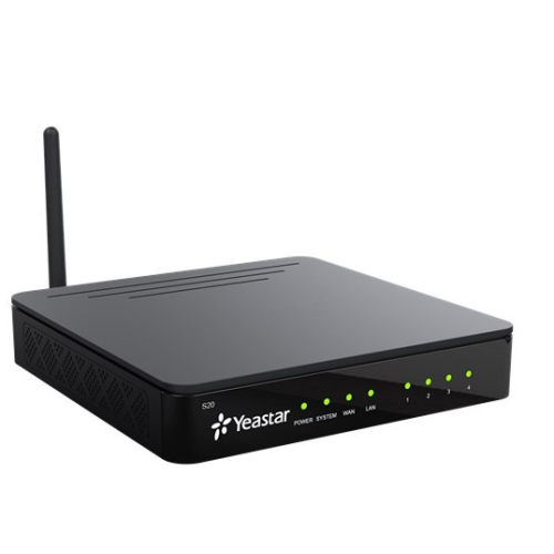 YEASTAR IP-АТС до 20 абонентов и до 10 одновременных вызовов, позволяет подключать аналоговые линии/телефоны, линии BRI и GSM-линию посредством дополнительных модулей, поддерживает протоколы MFC R2, S