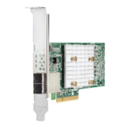 HPE Smart Array E208e-p SR Gen10/No Cache/12G/2 ext. mini-SAS(SFF8644)/PCI-E 3.0x8(HP&LP bracket)/RAID 0,1,5,10