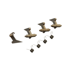 Сепаратор тефлонового вала с пружиной 2A820530 для KYOCERA FS-2000D/3900DN/4000DN/2020D/3920DN/4020DN (CET), CET4009