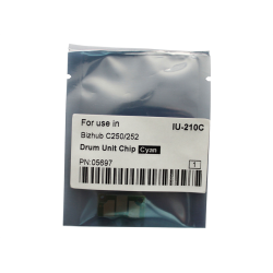 Чип драм-юнита для KONICA MINOLTA Bizhub C250/C252 (CET) Cyan, (WW), 45000 стр., CET5697