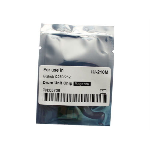Чип драм-юнита для KONICA MINOLTA Bizhub C250/C252 (CET) Magenta, (WW), 45000 стр., CET5708
