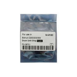 Чип драм-юнита для KONICA MINOLTA Bizhub C200/C200E/C203/C253/C353 (CET) Cyan, (WW), 90000 стр., (унив.), CET8701