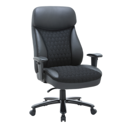 Chairman CH414 экокожа/ткань, черный