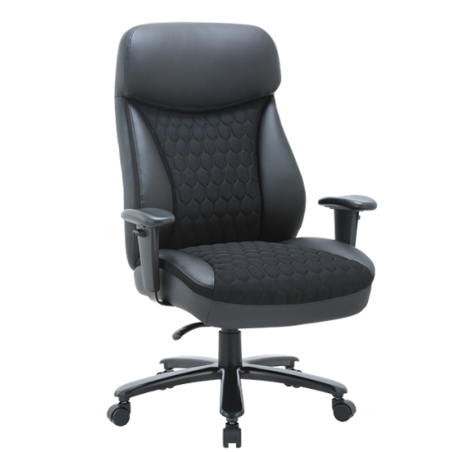 Chairman CH414 экокожа/ткань, черный