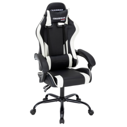 Chairman CH41 экокожа, черно-белый
