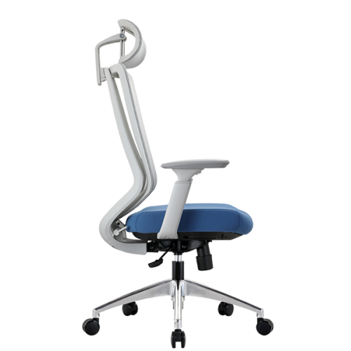 Chairman CH580 серый пластик, серый/голубой