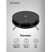 Robot vacuum IRBIS Bean 0321, 2600 mAh, 28W, black. Incl.: charging stat, power adapter, remote, AAA batt. 2, nozzle & cloth for wet, water tank, dust collector, brushes 2, filter 4, cleaning brush