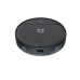 Robot vacuum IRBIS Bean 0321, 2600 mAh, 28W, black. Incl.: charging stat, power adapter, remote, AAA batt. 2, nozzle & cloth for wet, water tank, dust collector, brushes 2, filter 4, cleaning brush