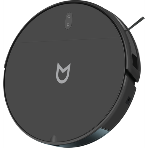 Robot vacuum IRBIS Bean 0321, 2600 mAh, 28W, black. Incl.: charging stat, power adapter, remote, AAA batt. 2, nozzle & cloth for wet, water tank, dust collector, brushes 2, filter 4, cleaning brush