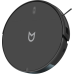 Robot vacuum IRBIS Bean 0321, 2600 mAh, 28W, black. Incl.: charging stat, power adapter, remote, AAA batt. 2, nozzle & cloth for wet, water tank, dust collector, brushes 2, filter 4, cleaning brush