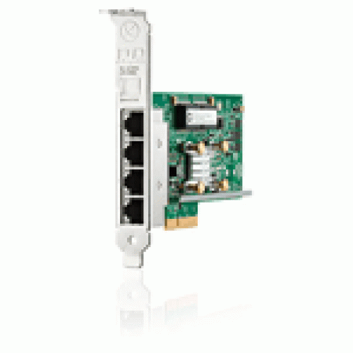 HPE Ethernet 1Gb 4-port BASE-T BCM5719 Adapter, PCIe 2.0X4, for Gen7/8/9/10 servers