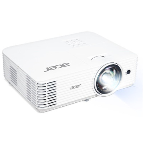 Acer projector H6518STi,DLP 3D,1080p,3500Lm,10000/1, HDMI, short throw 0.5, Bag, 2.9Kg,EURO Power EMEA (replace MR.JKY11.00L, H7550ST)