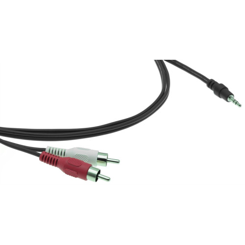 Kramer C-A35M/2RAM-15 Кабель 3.5mm Audio на 2 RCA (Вилка - Вилки), 4,6 м