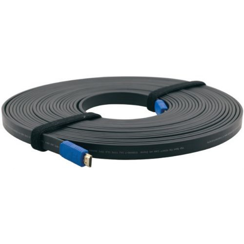 Kramer C-HM/HM/FLAT/ETH-15 Кабель HDMI-HDMI  (Вилка - Вилка), 4,6 м