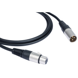 Kramer C-XLQM/XLQF-15 Аудио кабель с разъемами XLR (Вилка - Розетка), 4,6 м
