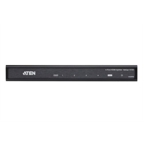ATEN 4 PORT HDMI Splitter W/1,8M W/EU ADP,