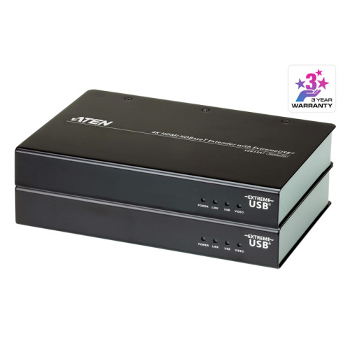 ATEN 4K HDMI HDBaseT Extender with ExtremeUSB