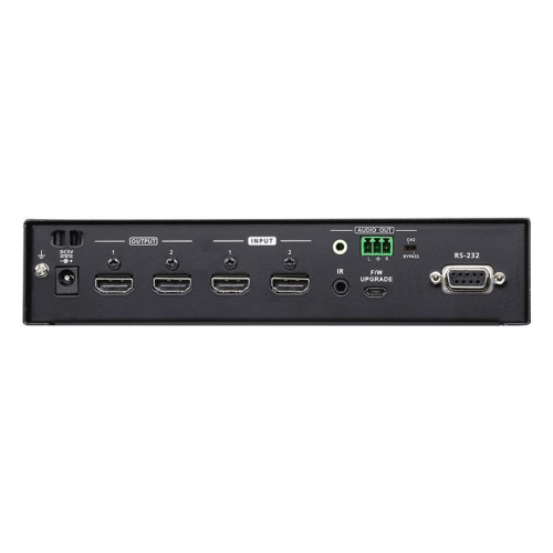 ATEN 2 x 2 True 4K HDMI Matrix Switch with Audio De-Embedder