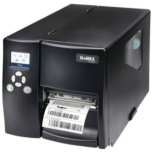 Godex TT EZ-2250i, 203 DPI, 7 ips,  color LCD, RS232/USB/TCPIP+USB HOST, 1