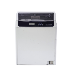 Dascom DC-7600: двусторонний, ретрансфер, 600 точек на дюйм, 55 сек/карту; USB, USB2, Ethernet