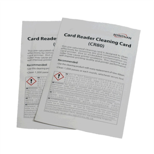 Pointman cleaning cards CR80