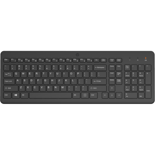 Keyboard HP 220 Wireless - black ENG/RUS