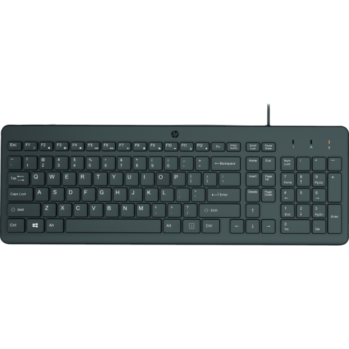 Keyboard HP 150 Wired  (black) ENG/RUS
