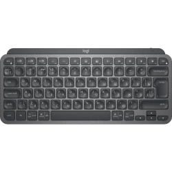 Logitech Wireless MX Keys Mini, Bluetooth, GRAPHITE, Rus/Eng, [920-010501]