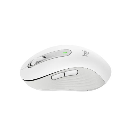 Logitech Wireless Mouse Signature M650, White, Bluetooth, Logitech Bolt [910-006255]
