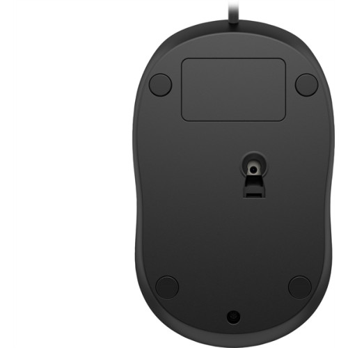 Mouse HP Wired Mouse 1000 (Black) cons