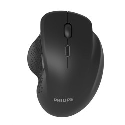 Philips  Беспроводная Мышь SPK7624, 2,4 GHz, Bluetooth 3.0/5.0, 6 кноп., 800-1600dpi, Чёрный