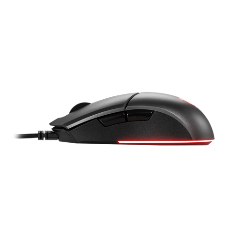 Gaming Mouse MSI Clutch GM11, Wired, DPI 5000, symmetrical design, RGB lighting, Black