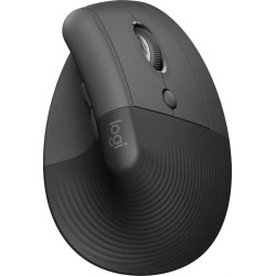 Logitech Wireless Mouse LIFT, Bluetooth, 2.4GHz (Bolt USB receiver), GRAPHITE [910-006473]