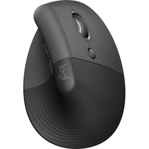 Logitech Wireless Mouse LIFT, Bluetooth, 2.4GHz (Bolt USB receiver), GRAPHITE [910-006473]