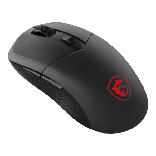 Mouse MSI VERSA 300, Wireless, 60g, DPI 8000, Symmetrical design, black