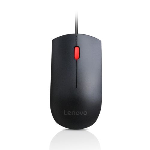 Lenovo Essential USB Mouse (1600 DPI - Optical sensor,  USB Cable 1.8 m)