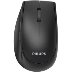 Philips  Беспроводная Мышь SPK7627, 2,4 GHz, Bluetooth 3.0/5.0, 5 кноп., 1600dpi, Аккамулятор, Чёрный