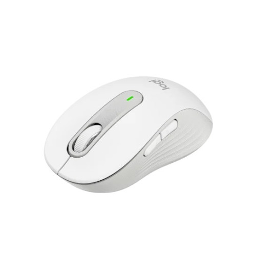 Logitech Wireless Mouse Signature M650, White, Bluetooth, Logitech Bolt [910-006255]