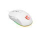 Gaming Mouse MSI Clutch GM11, Wired, DPI 5000, symmetrical design, RGB lighting, White