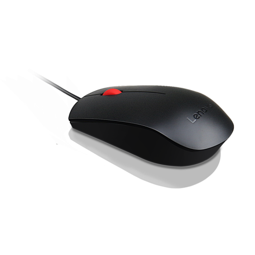 Lenovo Essential USB Mouse (1600 DPI - Optical sensor,  USB Cable 1.8 m)