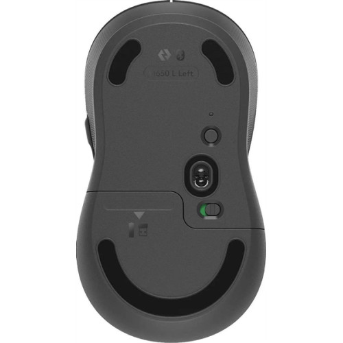 Logitech Wireless Mouse Signature M650L LEFT, GRAPHITE , Bluetooth, Logitech Bolt [910-006239]
