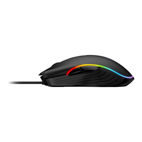 Mouse MSI FORGE GM300, Wired, 118g, DPI 7200, Symmetrical design, RGB LED, black