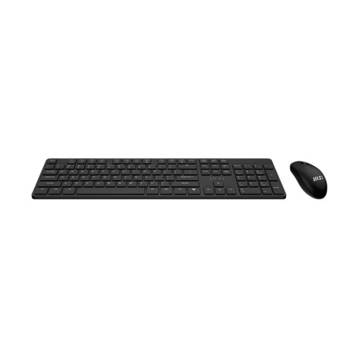 Keyboard and Mouse MSI FORGE K200 Combo, Wireless, Black