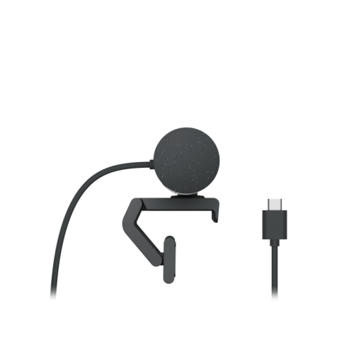 Logitech Webcam Brio 500, 1920x1080, GRAPHITE, 4Mp, защитная шторка, USB-C, [960-001422]